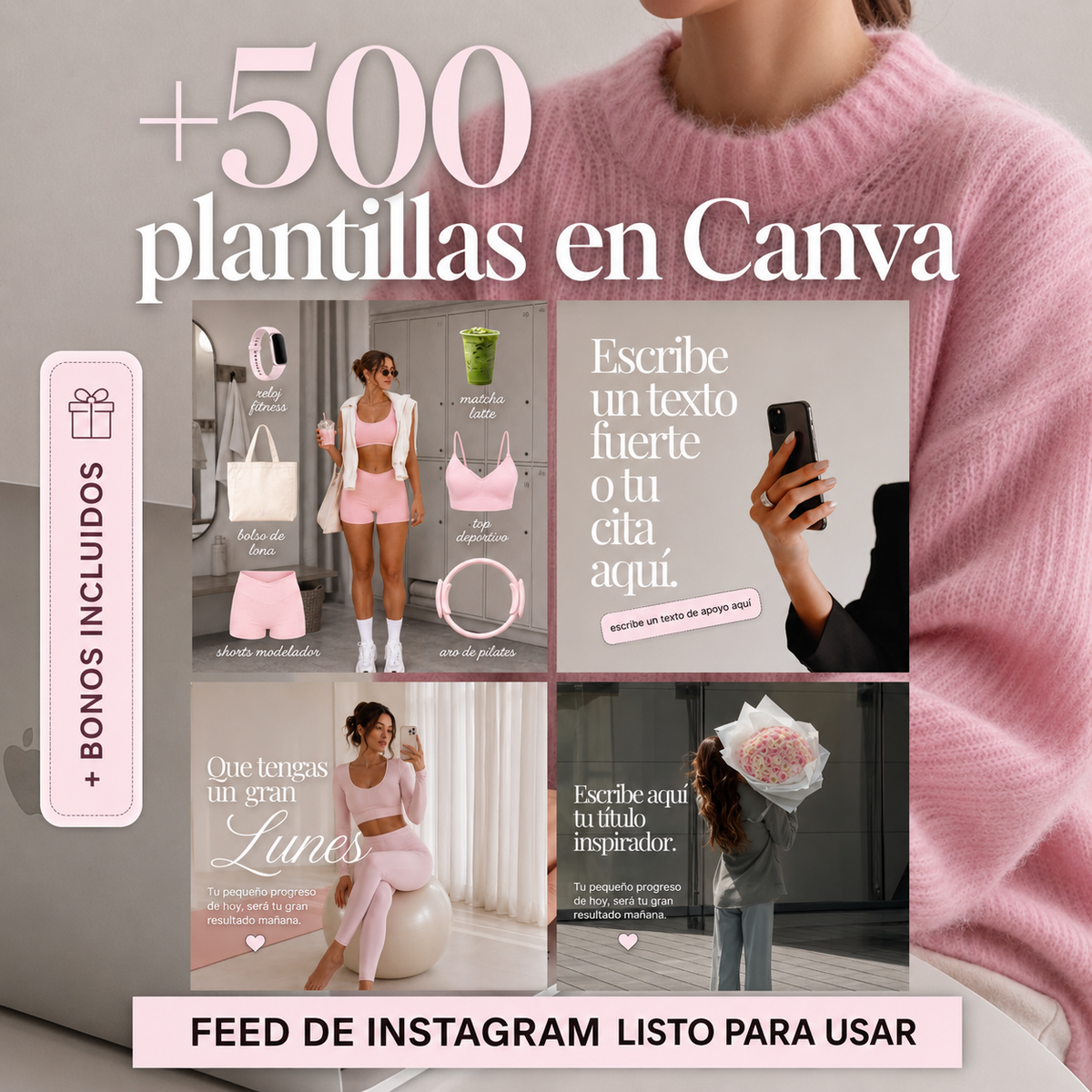 PACK CANVA PLANTILLAS + BONOS